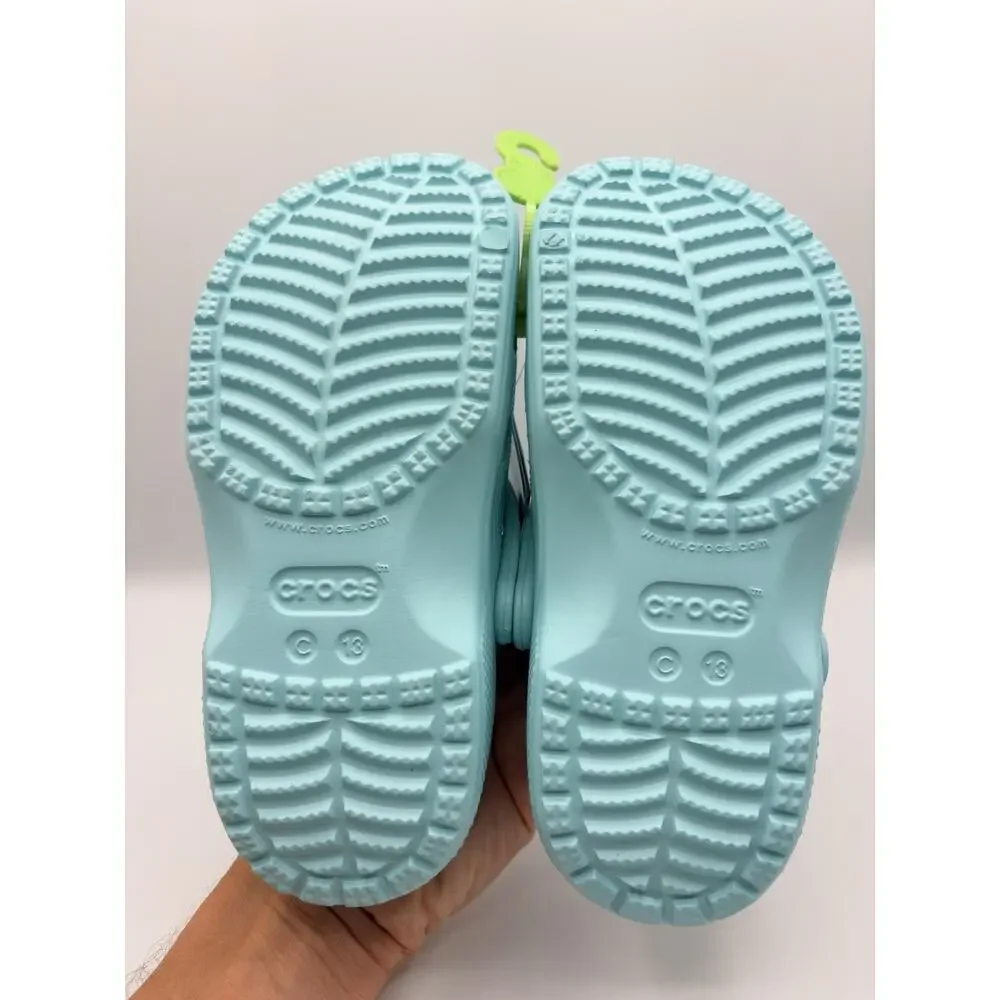 Crocs Kids Classic Clog Size C13 EU 31 Retro Teal NWT